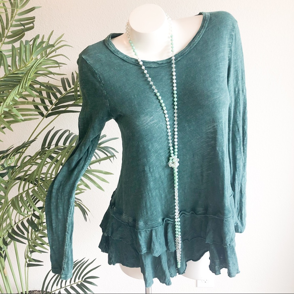 Altar’d State Green Long Sleeve